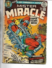 MISTER MIRACLE #6 (DC 1972) - GOOD COND.
