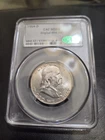 1954-D CAC GRADED MS63 Franklin Silver Half Mint Set Coin with Light Toning