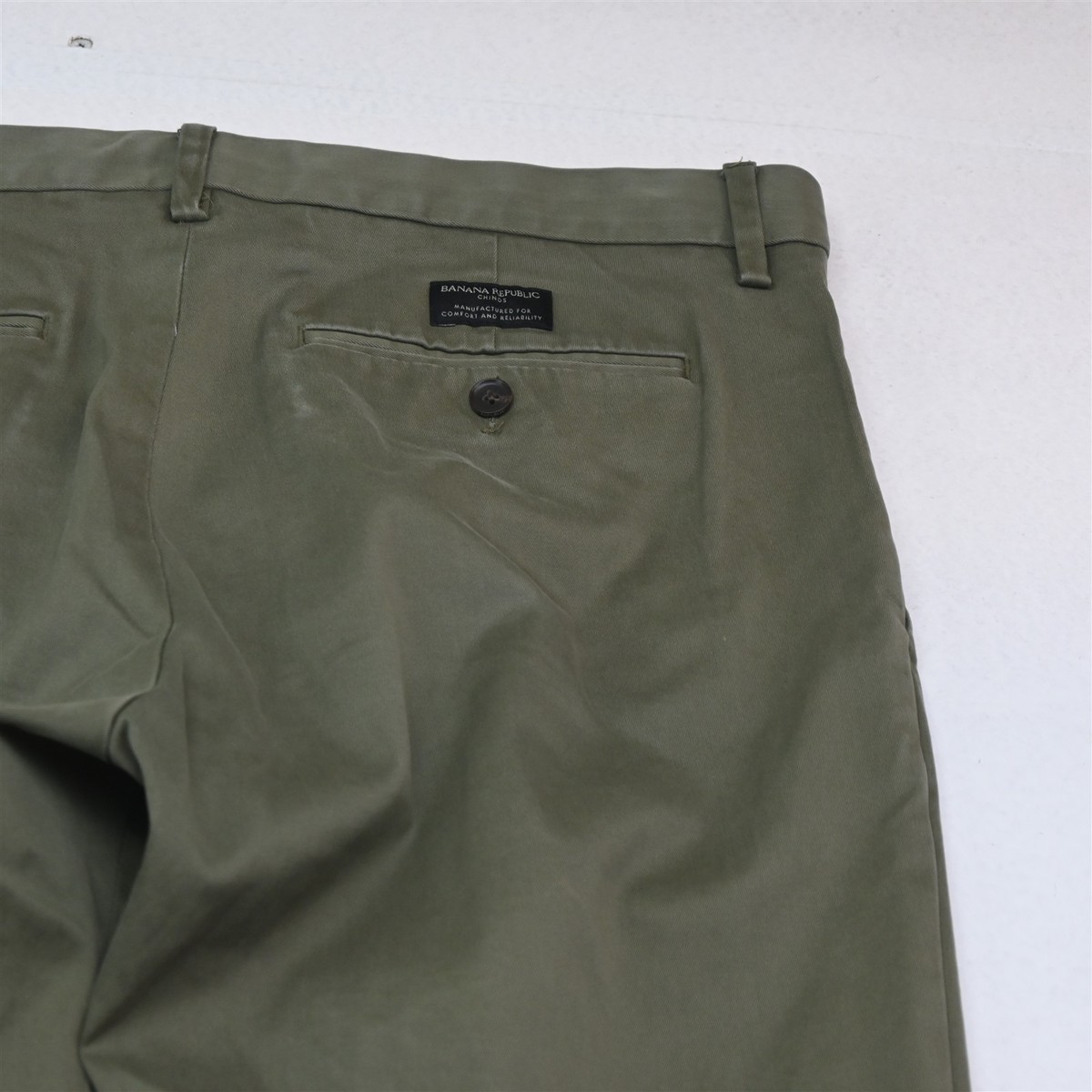 Banana Republic 34x36 Green Mason Athletic Tapered Rapid Movement