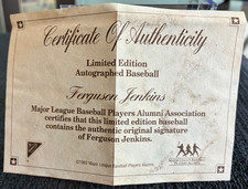 Fergie Jenkins MLB Original Autographed Items for sale | eBay