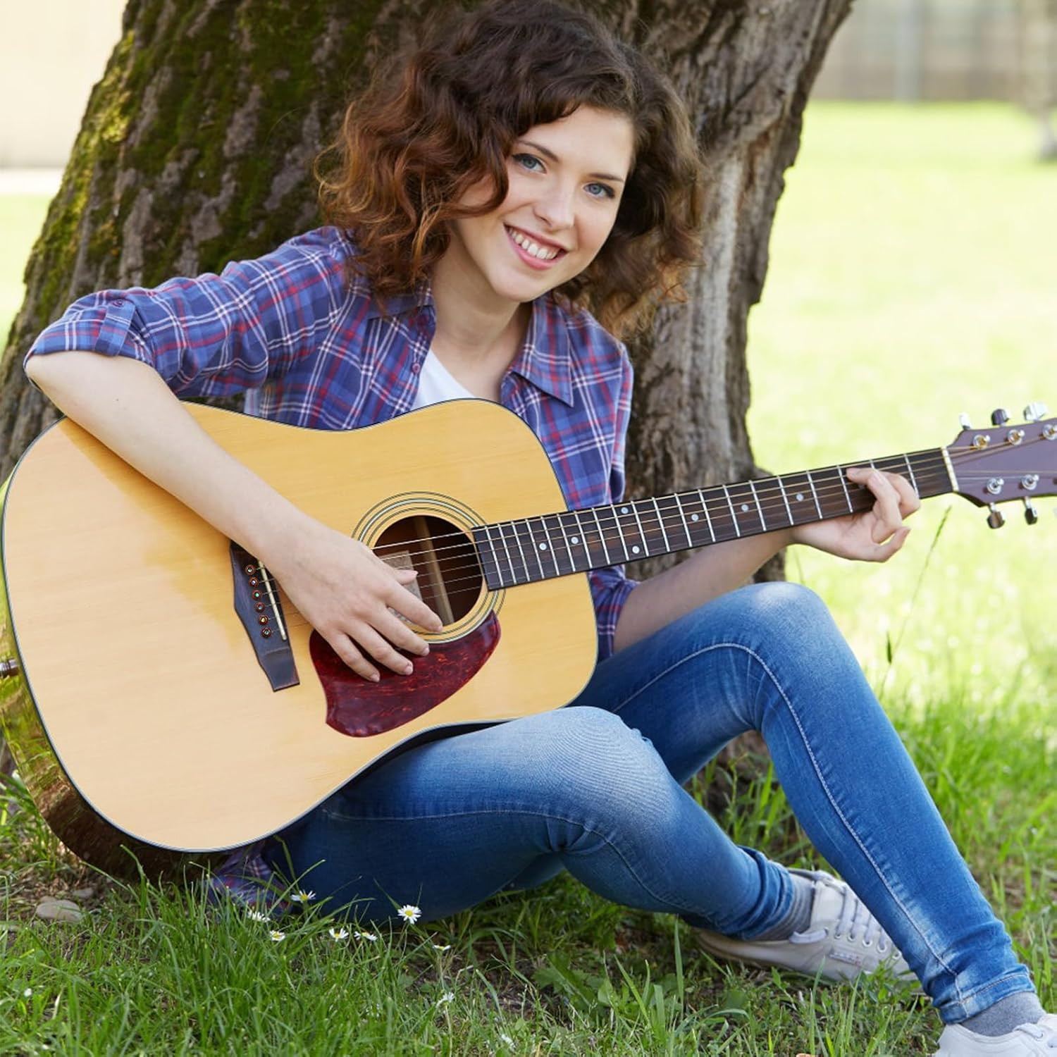 Rosewood Guitar Bridge Pins 6Pc Abalone Dot Acoustic Replacement Set 