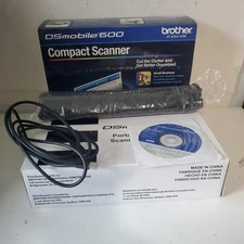 Brother Genuine DSmobile 600 Pass Through Compact Scanner DS600 With USB Cord