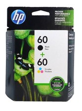 HP 60 Black/Color Combo/N9H63FN Ink Cartridge - New in Box