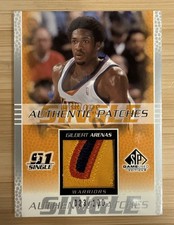 2003-04 SP Game Used Authentic Patches #GA-P Gilbert Arenas /100