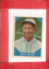 1960 Fleer #20 Eddie Collins EX+ Excellent+ Athletics DP ID:69377
