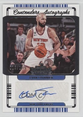 2022-23 Panini Contenders 17/199 Evan Fournier #CA-EFN Auto pe8