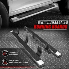 FOR 09-22 RAM 1500-3500 EXTENDED/QUAD CAB 5" SIDE STEP NERF BAR RUNNING BOARDS
