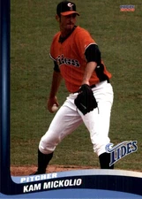 Kam Mickolio 2009 Choice Norfolk Tides #20 RC FREE SHIPPING AutographDen