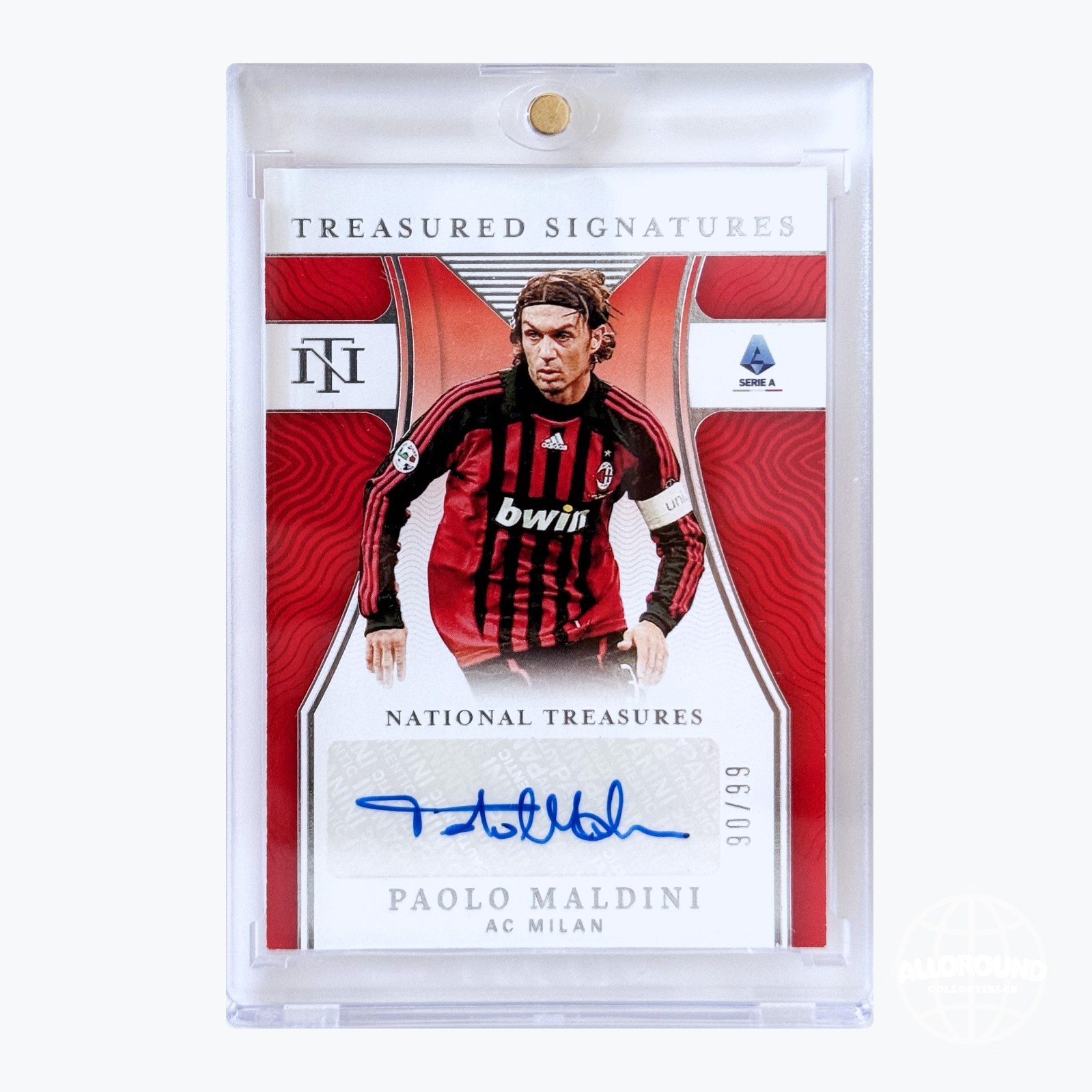 2021-22 Panini Chronicles - Treasured Signatures Paolo Maldini AUTO /99