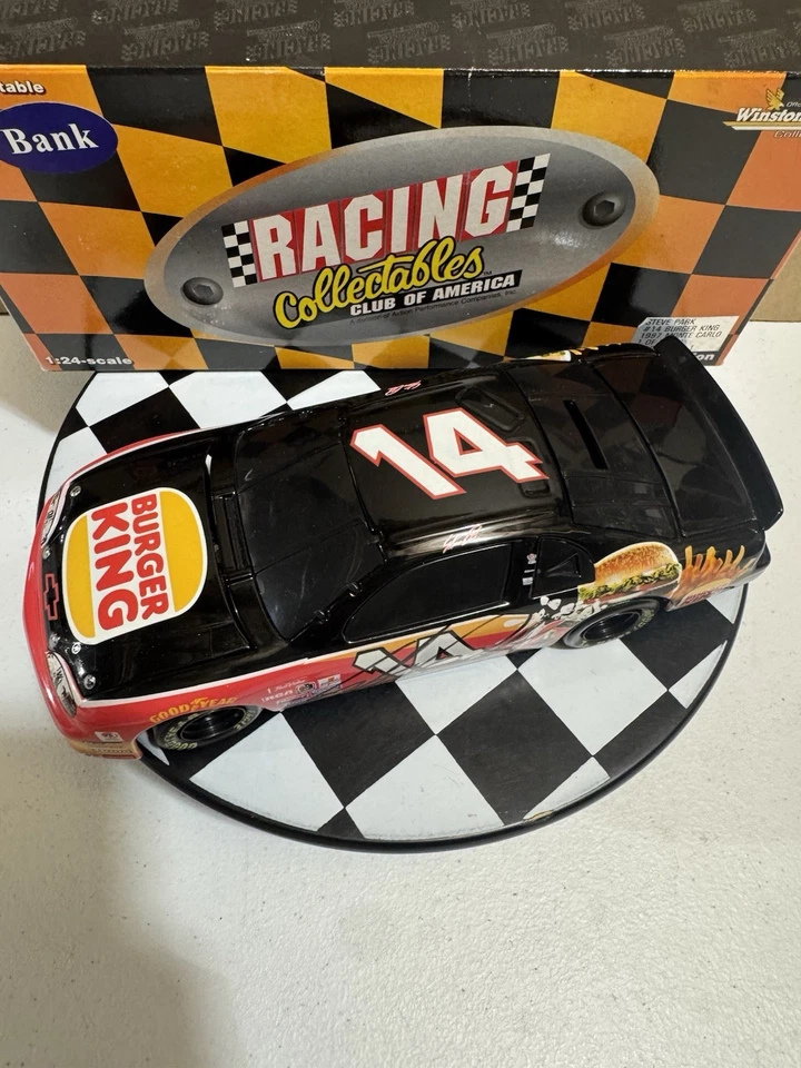 Autografado Steve Park #14 Burger King 1997 1/24 BWB Nascar Diecast - Imagem 4 de 4
