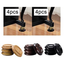 4Pcs Piano Caster Cups Grand Piano Caster Cups Accessories Sturdy Wooden Support