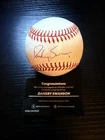 Dansby Swanson Signed Baseball 2025 Fanatics Under Wraps COA Auto Cubs Autograph