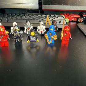 LEGO # 2260 NINJAGO Ice Dragon Attack w/ Minifigures +BONUSES EVERYTHING SEEN