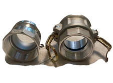 2 Camlock Coupler Coupling set for Water / Tr...