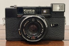 Konica C35 AF2 Point Shoot 35mm film Camera Japan