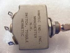 NASA FLIGHT Space Shuttle Astronaut Crew Cabin Hermetic Panel Switch  00005315