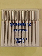 10 - Size 12 Schmetz Universal Sewing Machine Needles 130/705 15x1