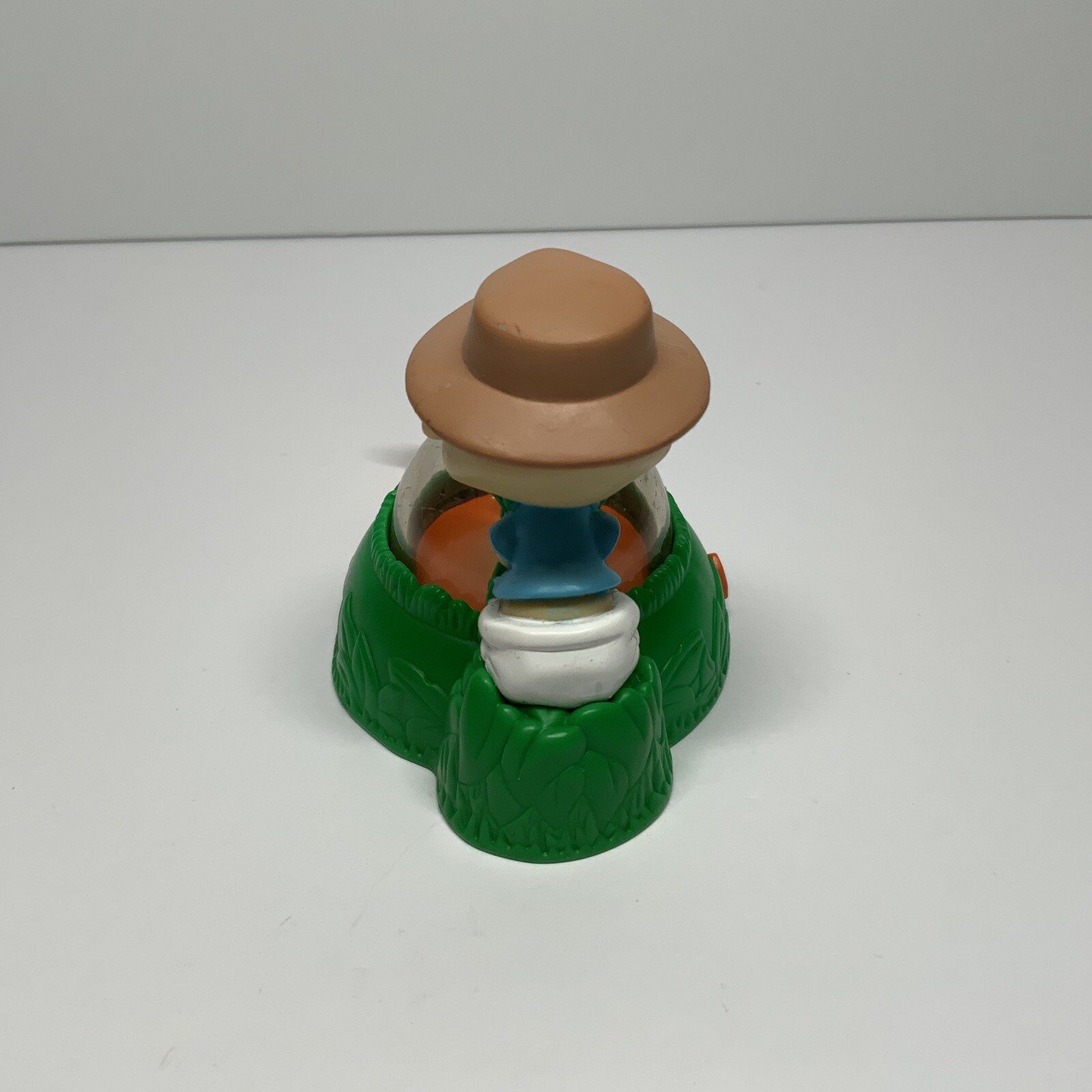 2003 Burger King Rugrats Go Wild Tommy “Rock Diaper Scissors” Pop-O-Matic Toy