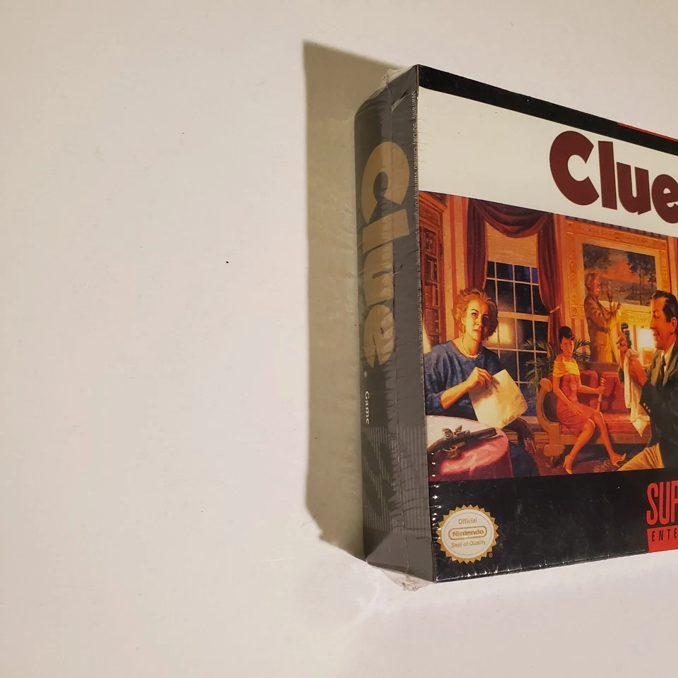 Clue (Super Nintendo SNES, 1992) ☆ SEALED ☆ Brand New ☆ - Image 2 of 4