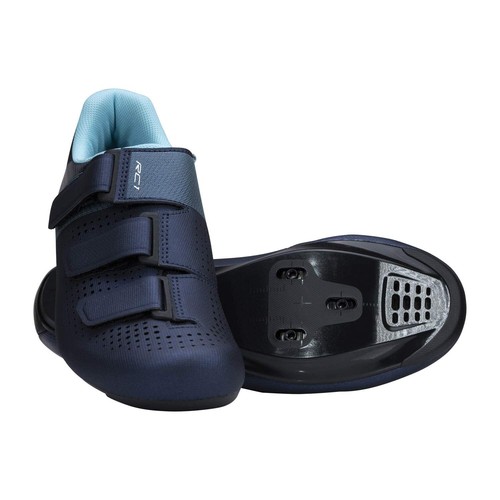 Chaussures Vélo Route Femme Shimano RC1W SH-RC100W – Bleu Marine, EU 37, Neuves Sous Boîte