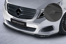 Cup Spoiler Lippe Front Ansatz Schwert für Mercedes Benz V-Klasse 447 CSL538-L