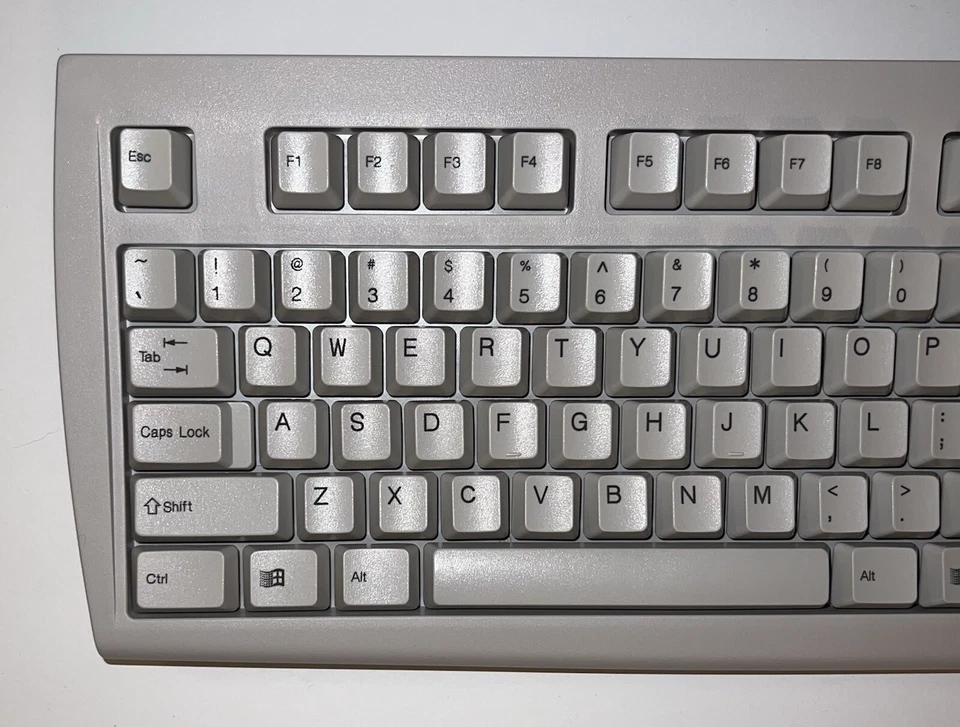 NEW Toshiba KB-2971 Wired Keyboard Computer Off White PS2 QWERTY - Image 3 of 4