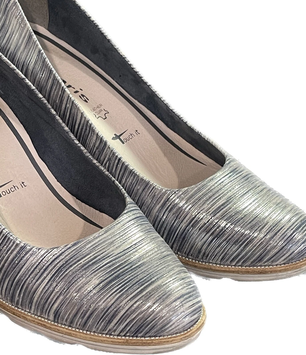Tamaris shop silver shoes