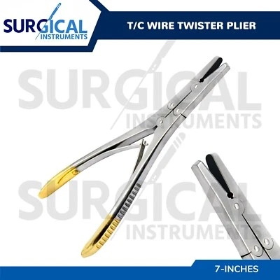 T/C Wire Twister Plier 7" Surgical Orthopedic Instruments Stainless German Grade - Photo 1/4