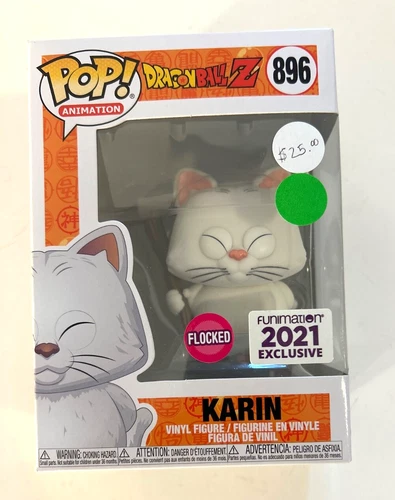 Pop! Figura Vinilo Animación 896 Dragon Ball Z Karin Flocado Funimation Exl