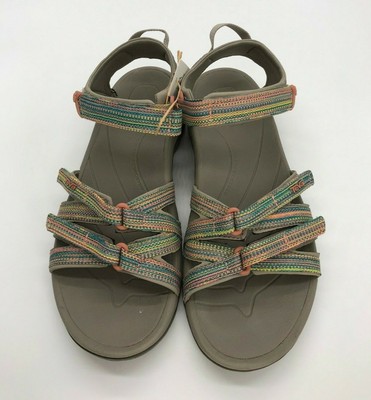 teva tirra sandals taupe multi