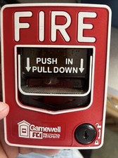 GAMEWELL FCI MS-7ASF  MANUAL ADDRESSABLE SINGLE ACTION PULL STATION, RED
