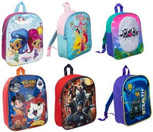 girls character backpack