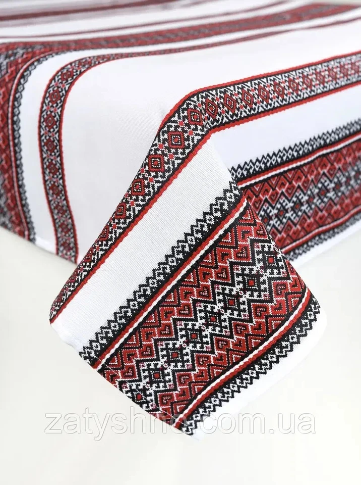A tablecloth for a gift abroad in Ukrainian style Handmade, traditions, ethnicit - Image 2 of 2