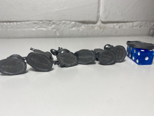 2005 Spongebob Squarepants Monopoly Replacement Pieces 7 Token Set w/ Dice EUC - Picture 5 of 6
