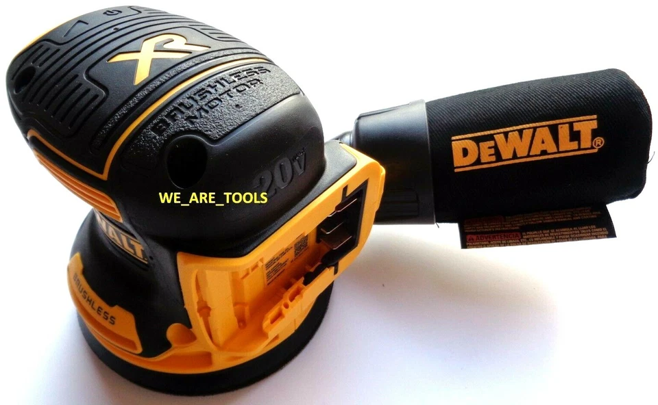 Lijadora orbital inalámbrica DeWalt DCW210 20V 5", DCB205 5,0 AH batería 20 voltios Foto 3 de 4