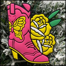 Cowgirl Christmas Ornament Brand New Over 3 Inches Tall