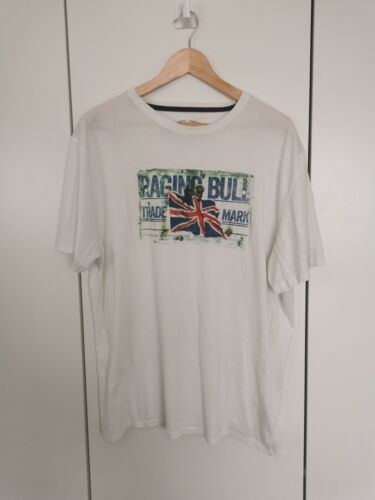 Raging Bull T-Shirt XL blanc MARQUE pré-éprouvée - Photo 1/10