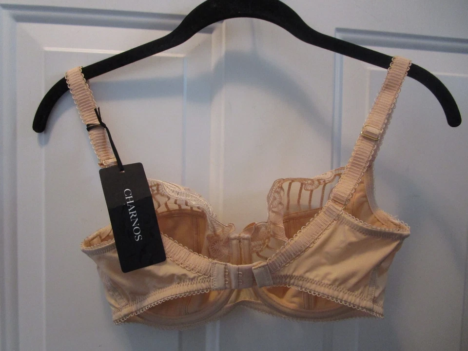 SUJETADOR CON AROS CHARNOS SIENNA COPA COMPLETA EN BRULEE TALLA 30F (UK) NUEVO Foto 2 de 4