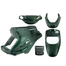 366199 KIT CARENE 5 PEZZI CARENA VERDE GIAGUARO MBK BOOSTER SPIRIT L 50 2003-200