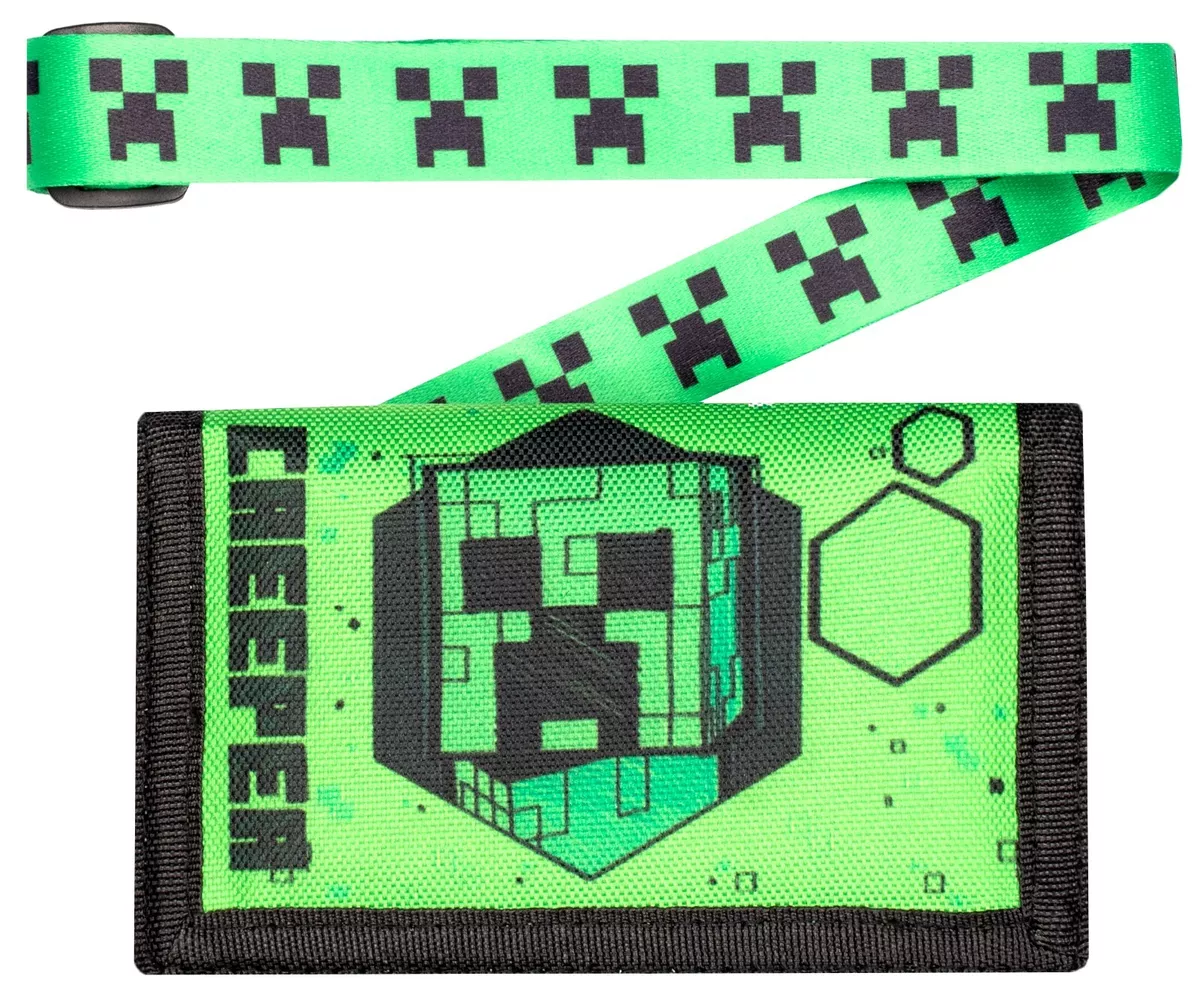 Minecraft Wallet Kids Money Purse Gift Birthday Present Boys Unisex UK  Seller