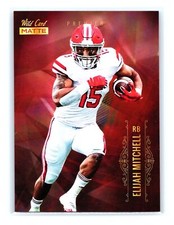 2021 Wild Card Matte #MBC-66 Elijah Mitchell Fire Red Louisiana-Lafayette