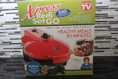 Xpress Redi Set GO Cooker Electric Grill As Seen on TV (NIB)