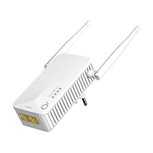 STRONG Powerline WI-FI 600 KIT Powerline Adapter PowerLAN Szybka WLAN Towar B - Zdjęcie 2 z 9