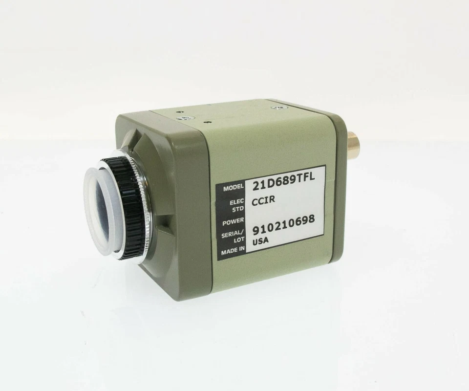 Lote de 9 Cámara Analógica CCD Monocromática SAIC EE389 Videology 21D689TFL 1/3" 560TVL Foto 2 de 4