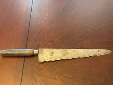 Chef Baker Bread Knife Scallop Blade American Cutlery Co’s Victor Brand Vintage