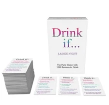 Kheper Games Drink If... Ladies Night Version Adult Card Games, New