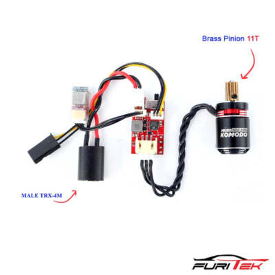 NEW Furitek Stinger 118 Brushless Power System for Traxxas TRX-4M