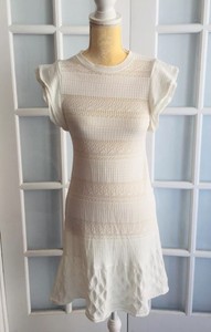 zara pointelle dress