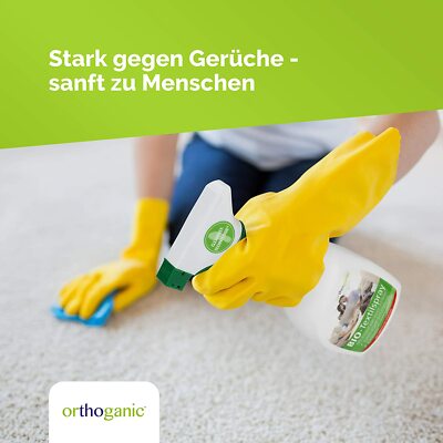 Fleckenentferner und Geruchsentferner Bio Textilspray von ORTHOGANIC 500ml
