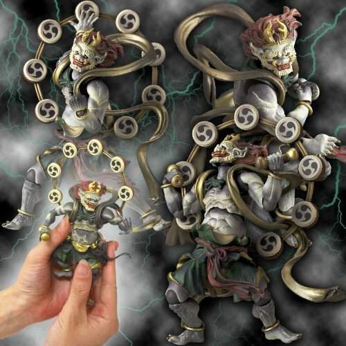 Kaiyodo Revoltech Takeya 雷神 Raijin Non-scale action figure